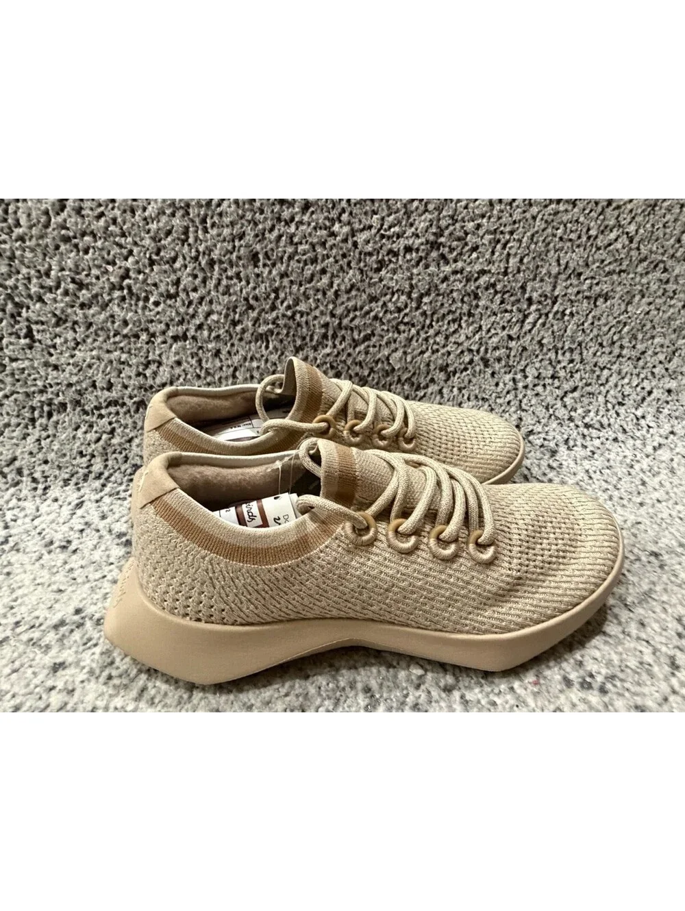 Allbirds Tree Dasher 2 Mens Size 9 Beige Athletic Running Shoes Sneakers